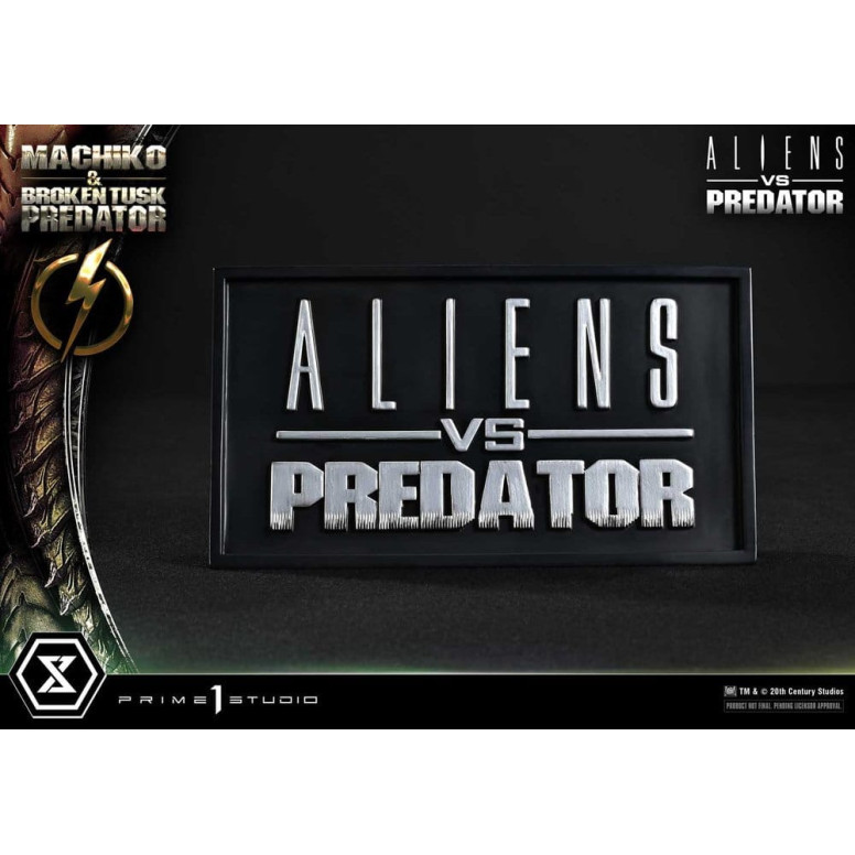 Prime 1 Studio - Aliens vs. Predator (Fumetto) - Machiko & Broken Tusk Ultimate Premium Masterline Serie 1/4