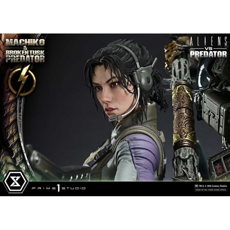 Prime 1 Studio - Aliens vs. Predator (Fumetto) - Machiko & Broken Tusk Ultimate Premium Masterline Serie 1/4