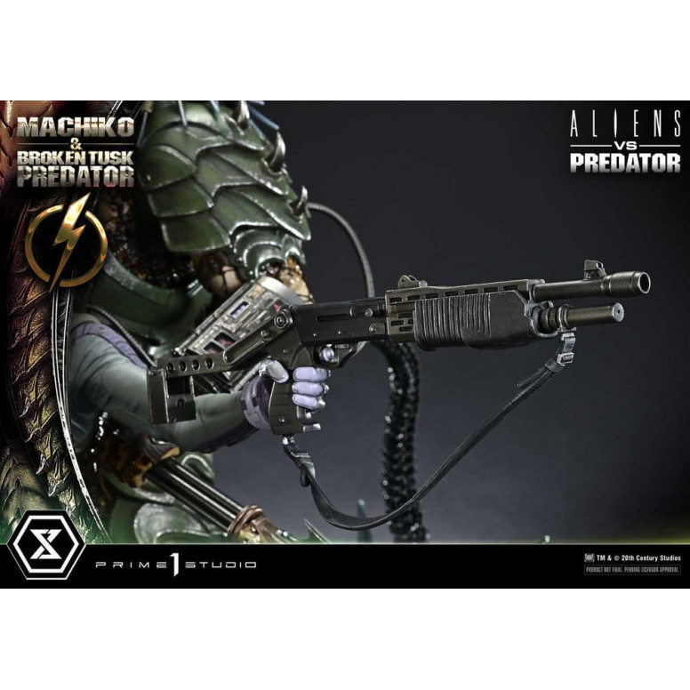 Prime 1 Studio - Aliens vs. Predator (Fumetto) - Machiko & Broken Tusk Ultimate Premium Masterline Serie 1/4