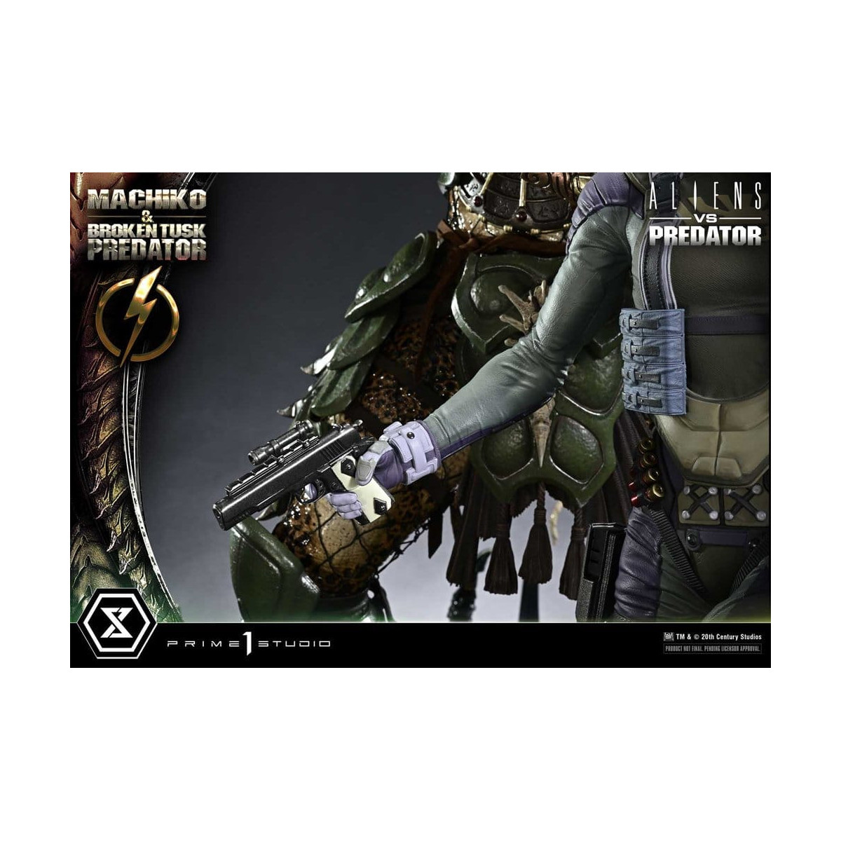 Prime 1 Studio - Aliens vs. Predator (Fumetto) - Machiko & Broken Tusk Ultimate Premium Masterline Serie 1/4