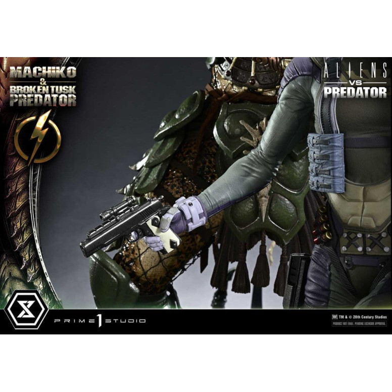 Prime 1 Studio - Aliens vs. Predator (Fumetto) - Machiko & Broken Tusk Ultimate Premium Masterline Serie 1/4