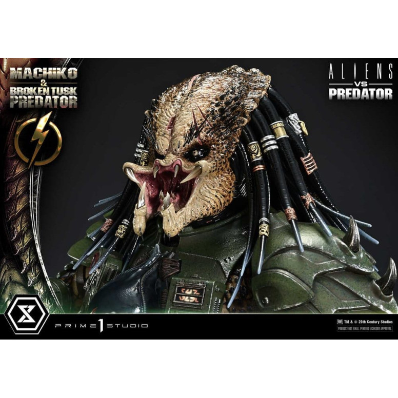 Prime 1 Studio - Aliens vs. Predator (Fumetto) - Machiko & Broken Tusk Ultimate Premium Masterline Serie 1/4