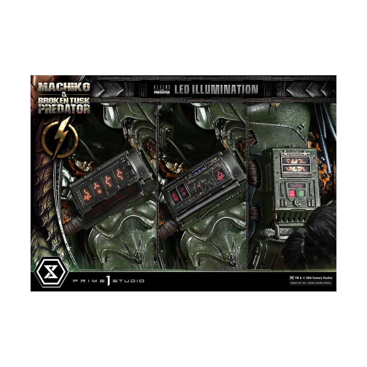 Prime 1 Studio - Aliens vs. Predator (Fumetto) - Machiko & Broken Tusk Ultimate Premium Masterline Serie 1/4