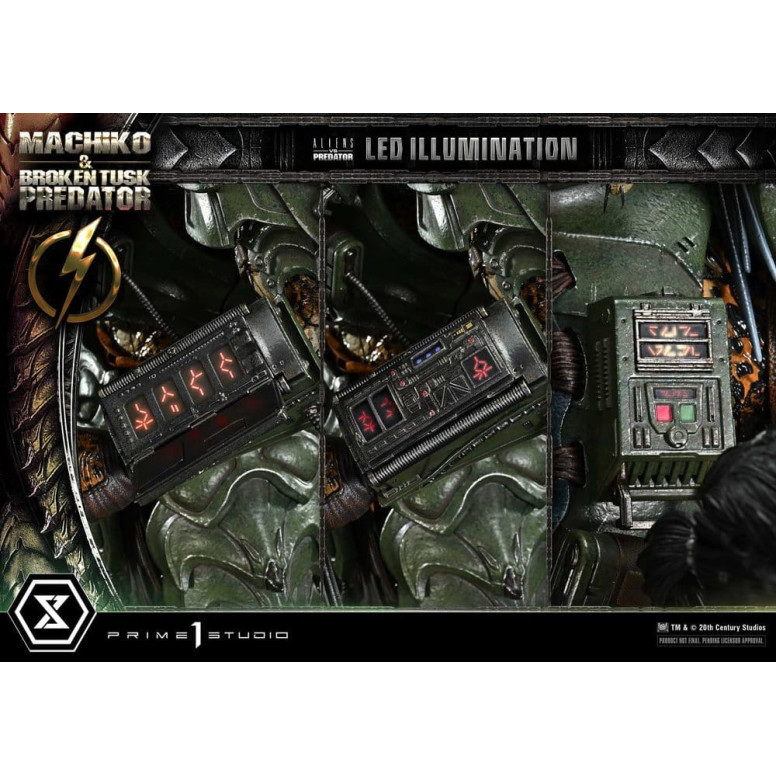 Prime 1 Studio - Aliens vs. Predator (Fumetto) - Machiko & Broken Tusk Ultimate Premium Masterline Serie 1/4