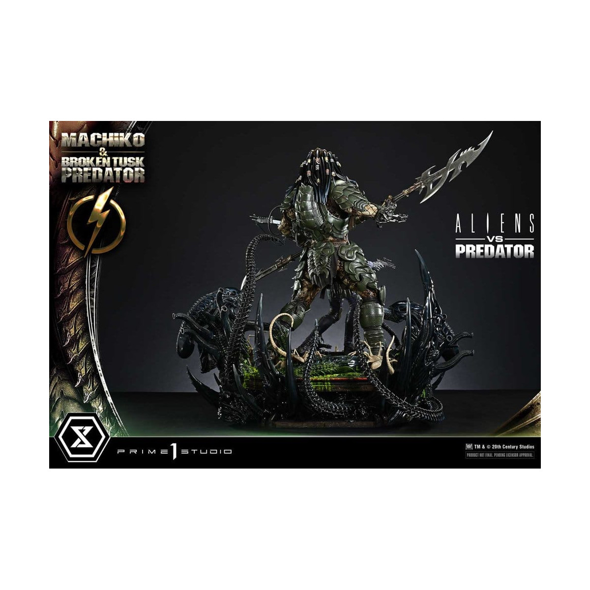 Prime 1 Studio - Aliens vs. Predator (Fumetto) - Machiko & Broken Tusk Ultimate Premium Masterline Serie 1/4