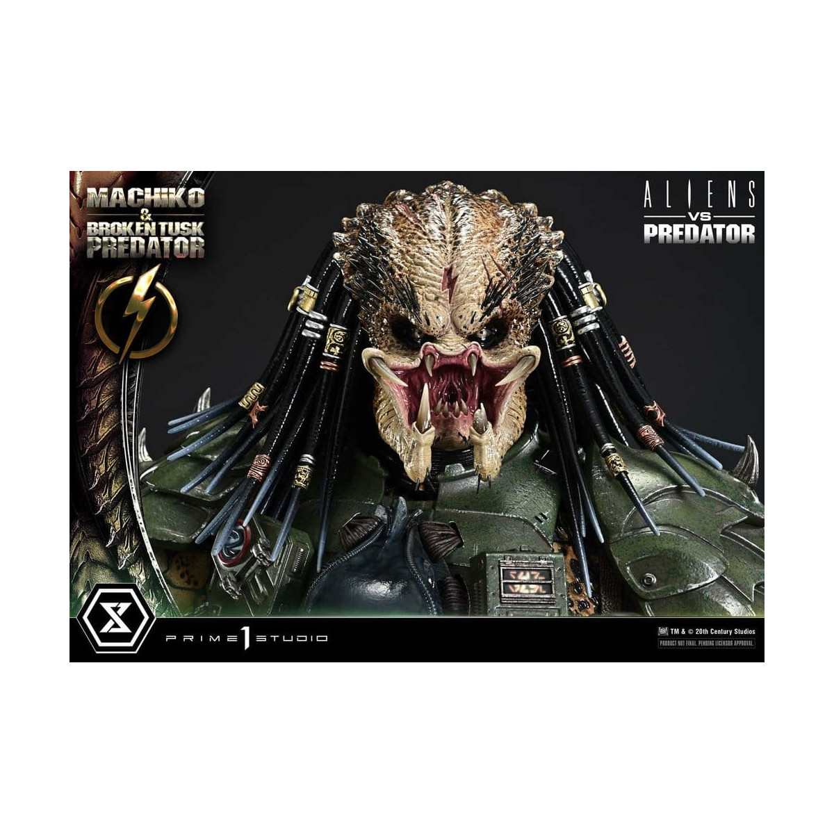 Prime 1 Studio - Aliens vs. Predator (Fumetto) - Machiko & Broken Tusk Ultimate Premium Masterline Serie 1/4