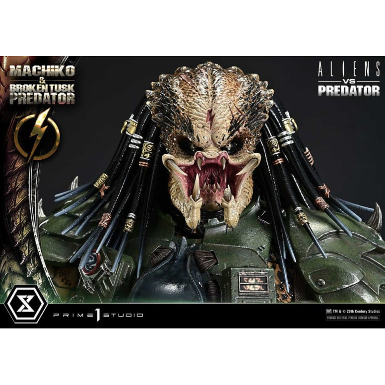 Prime 1 Studio - Aliens vs. Predator (Fumetto) - Machiko & Broken Tusk Ultimate Premium Masterline Serie 1/4