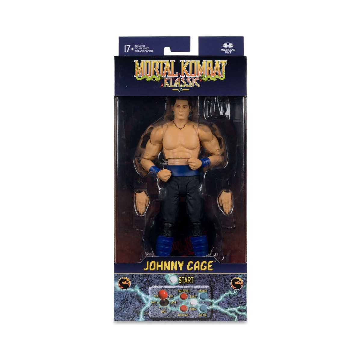 Mc Farlane - Mortal Kombat Klassics -  Johnny Cage 1/12