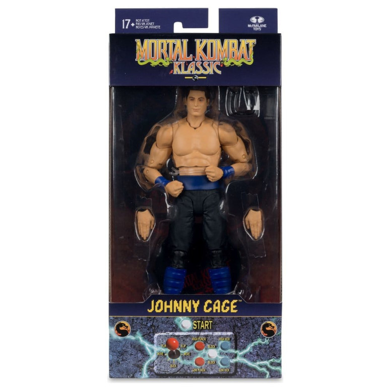 Mc Farlane - Mortal Kombat Klassics -  Johnny Cage 1/12