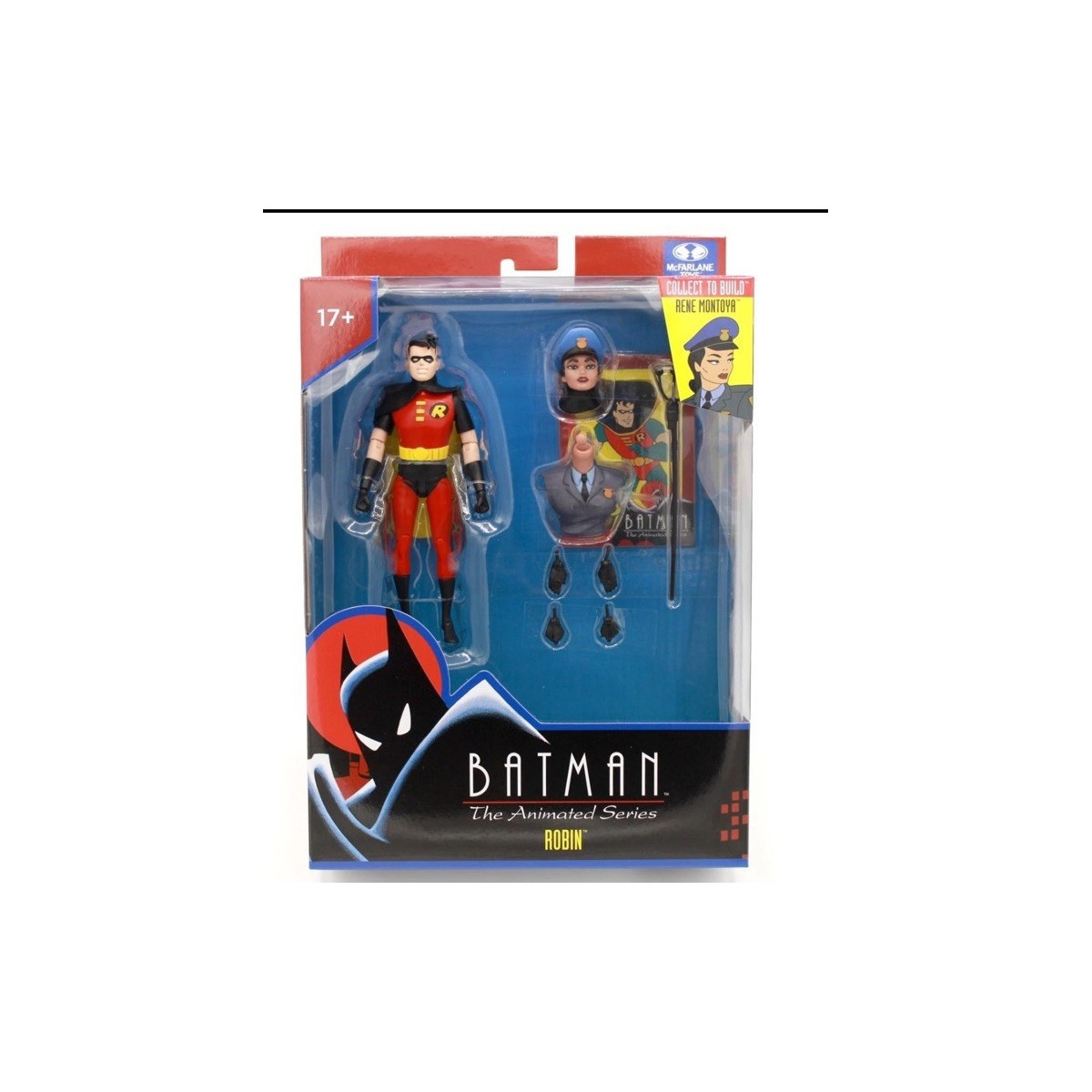 Mc Farlane DC Direct - Robin (Black & Red) BAF Rene Montoya - Batman: The , 1992 Animated Series