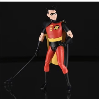 Mc Farlane DC Direct - Robin (Black & Red) BAF Rene Montoya - Batman: The , 1992 Animated Series