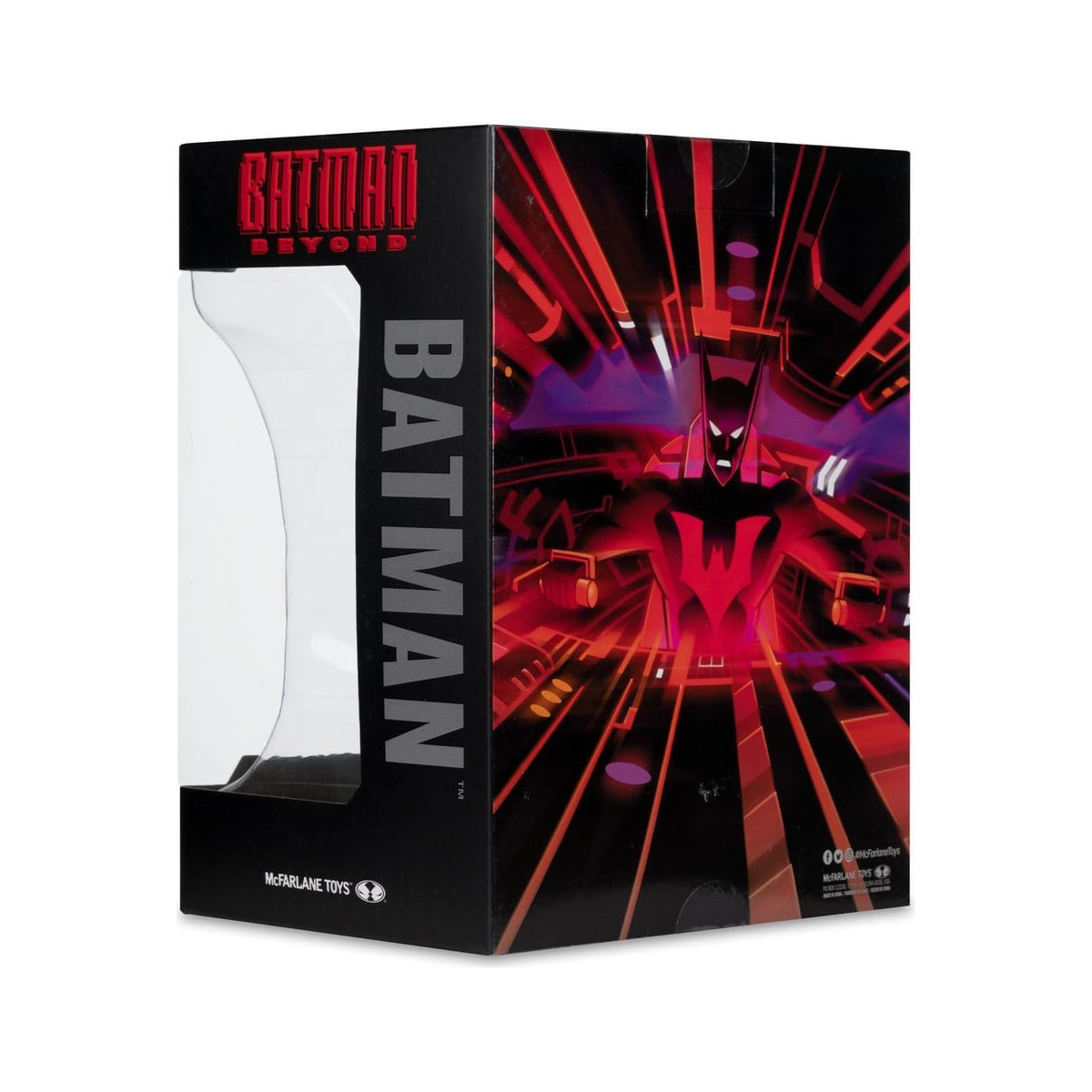 Mc Farlane DC Direct - Replica del cappuccio di Batman Beyond (animazione) in scala 1/3 - Maschera di Batman
