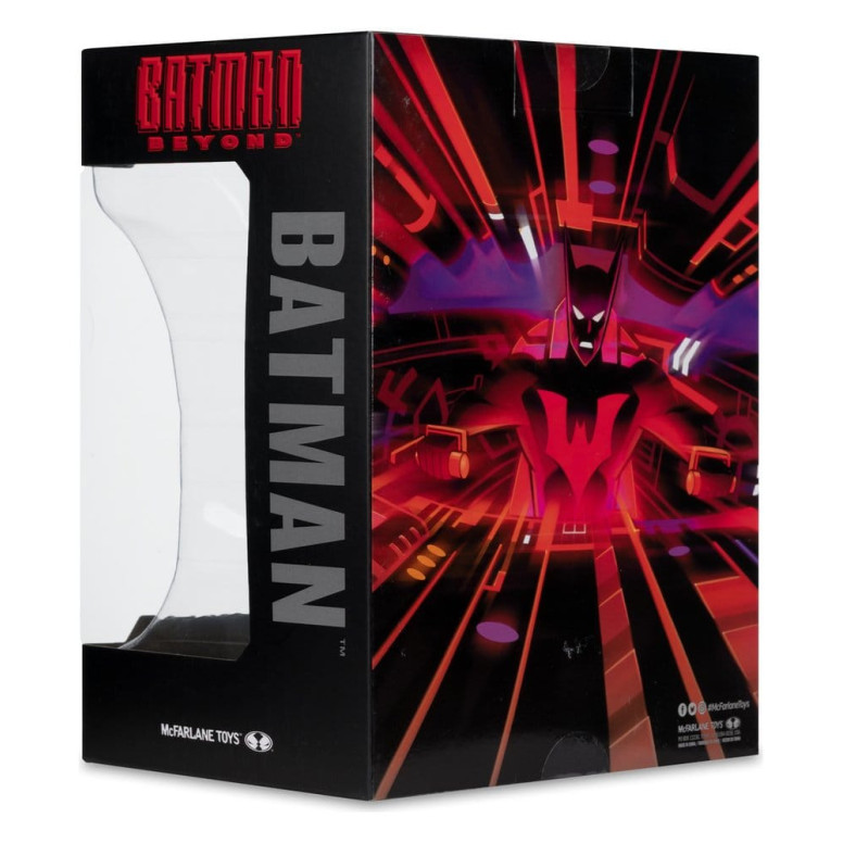 Mc Farlane DC Direct - Replica del cappuccio di Batman Beyond (animazione) in scala 1/3 - Maschera di Batman