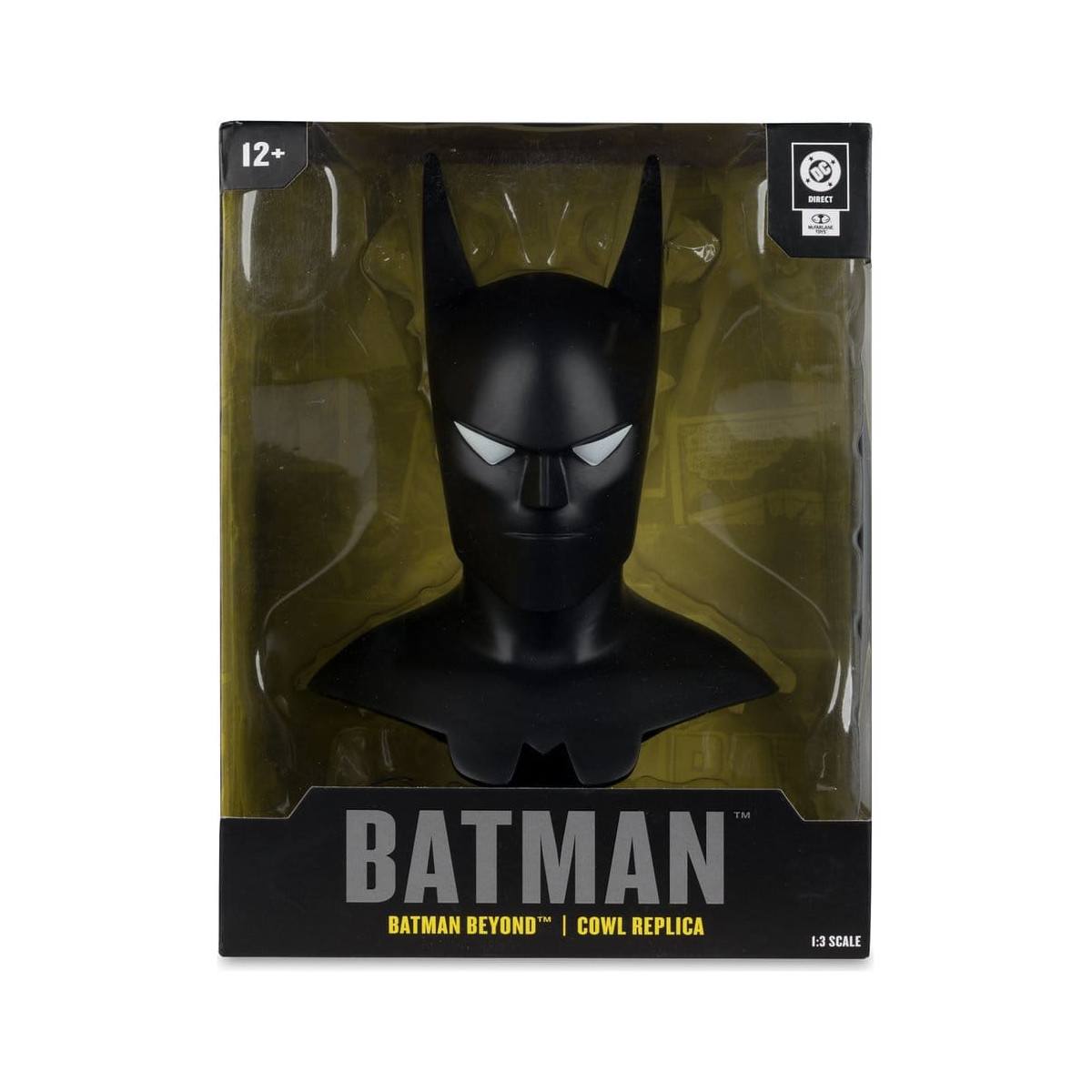 Mc Farlane DC Direct - Replica del cappuccio di Batman Beyond (animazione) in scala 1/3 - Maschera di Batman
