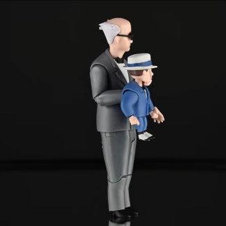 Mc Farlane DC Direct - VENTRILOQUIST e BAF Rene Montoya - Batman: The 1992 Scarface Animated Series
