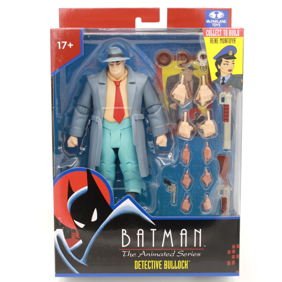 Mc Farlane DC Direct - DETECTIVE HARVEY BULLOCK, BAF Rene Montoya - Batman: The , 1992 Animated Series