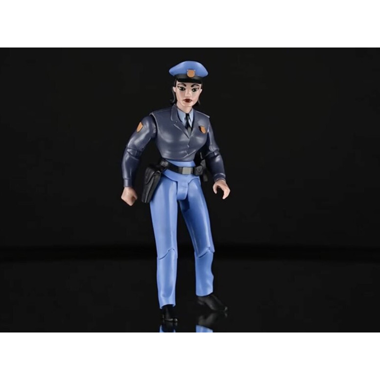 Mc Farlane DC Direct - Robin (Black & Red) BAF Rene Montoya - Batman: The , 1992 Animated Series