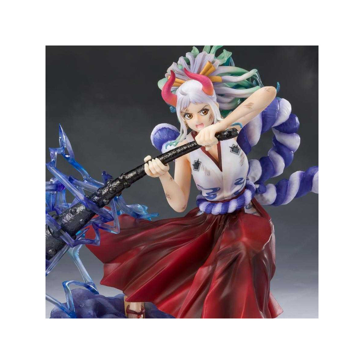 Bandai One Piece - Thunder Bagua (Battle Scarred Ver.) EDIZIONE ESCLUSIVA - Battle Yamato Figuarts Zero Extra