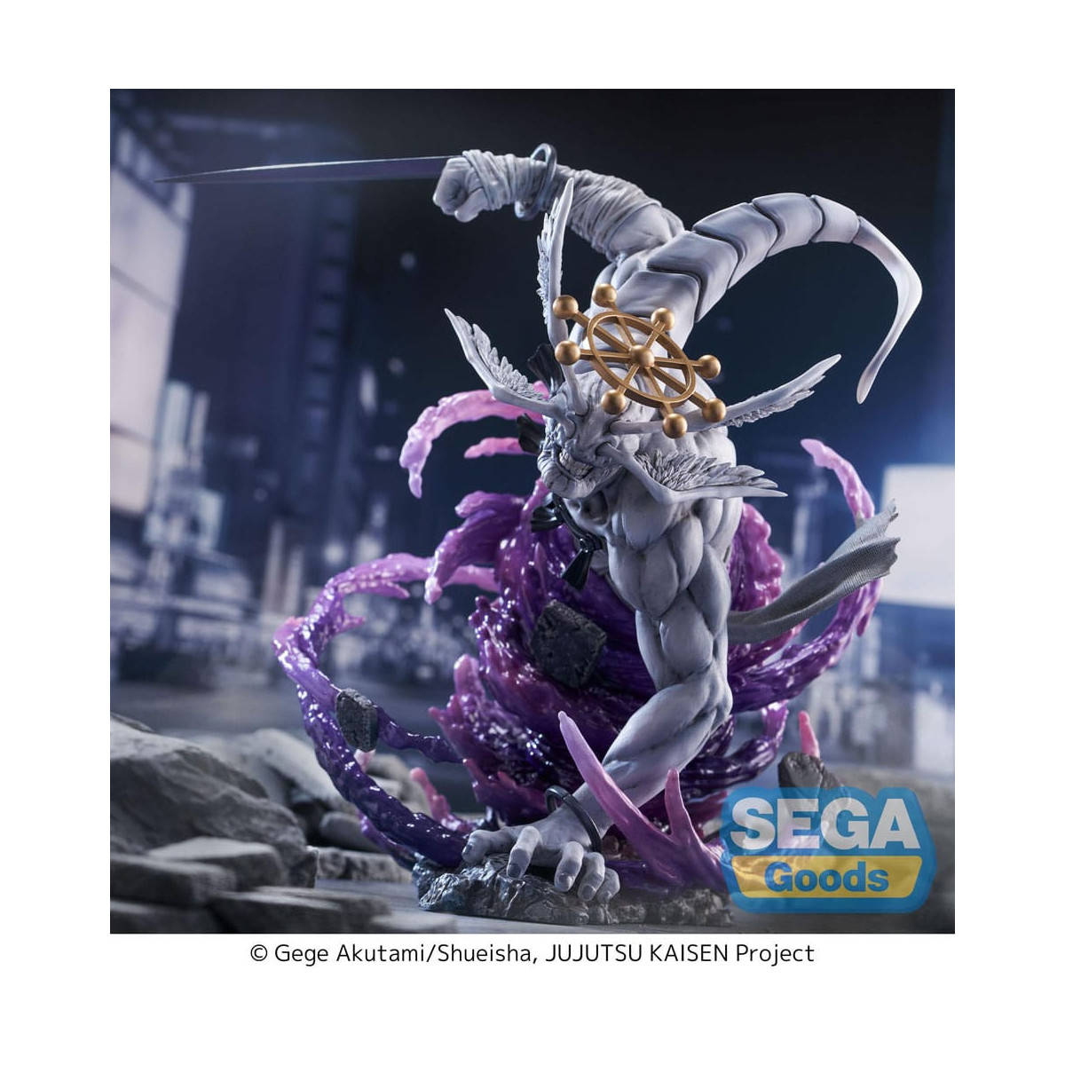 SEGA FIGURIZMA - Spada a otto impugnature Divergent Sila Divine General Mahoraga - Jujutsu Kaisen