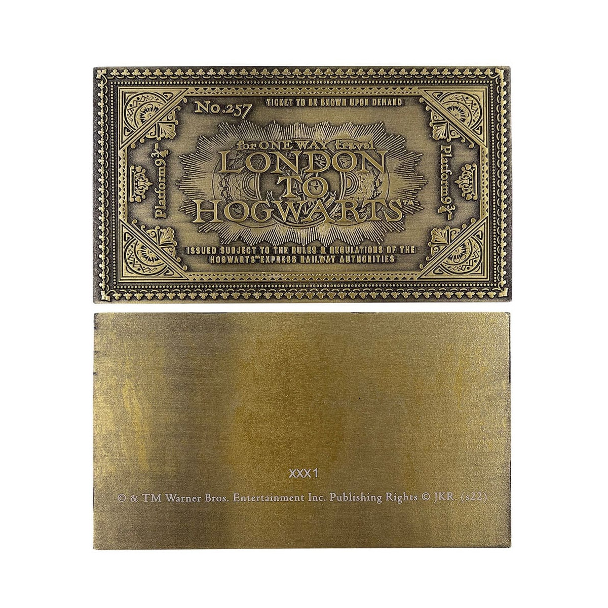 FaNaTtiK - Harry Potter: replica del biglietto del treno per Hogwarts, edizione limitata