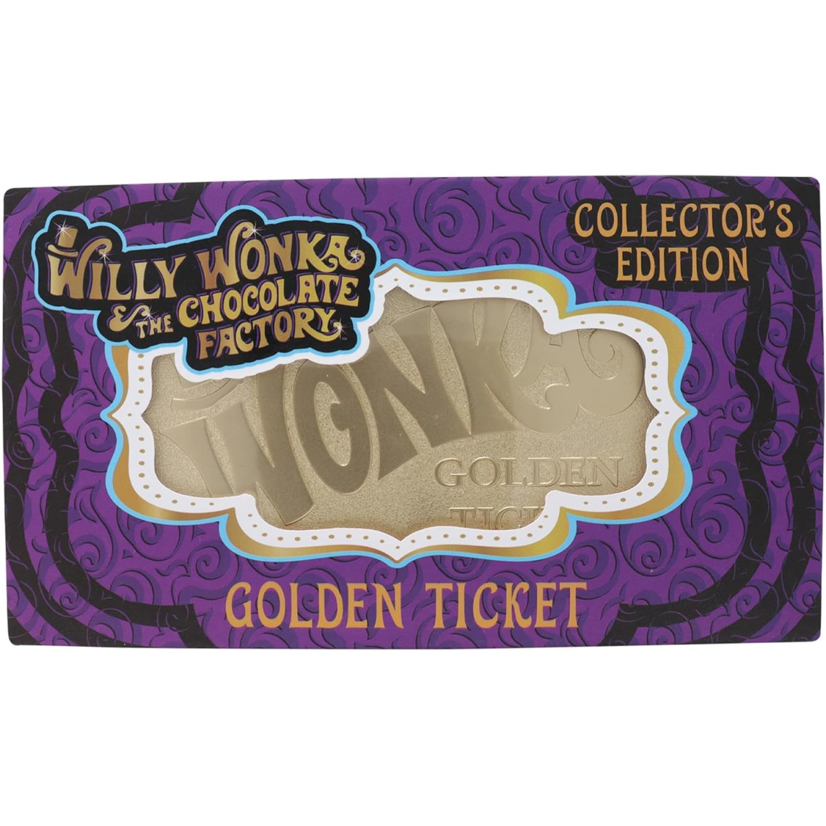 FaNaTtiK - Willy Wonka e la fabbrica di cioccolato, replica in edizione da collezione "Golden Ticket"