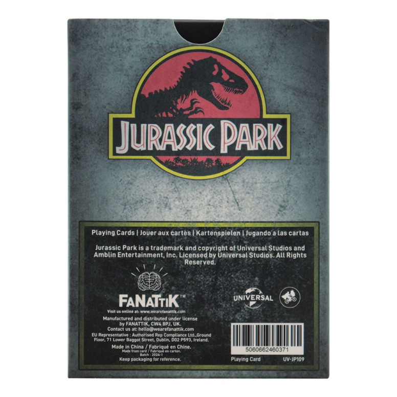 FaNaTtiK - Jurassic Park Negozio di articoli da regalo Carte da gioco Edizione "Opening Day"