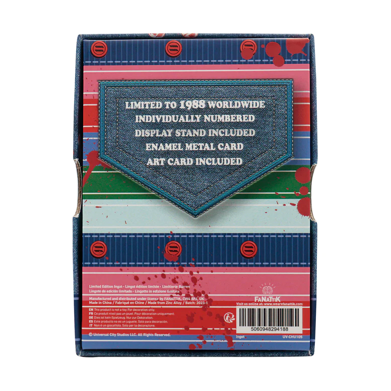 FaNaTtiK - Child's Play - Lingotto e carta incantesimo in edizione limitata " Chucky "