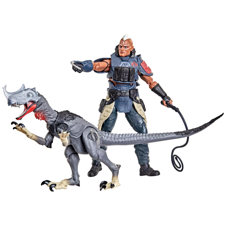 Hasbro G.I.JOE Serie Classified - Il professor Rottclaw e il e Deinonychus Cobra