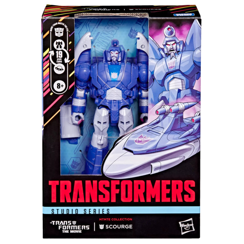 Hasbro - Transformers The Movie - SCOURGE Classe Voyager - Collezione Studio Series MTMTE