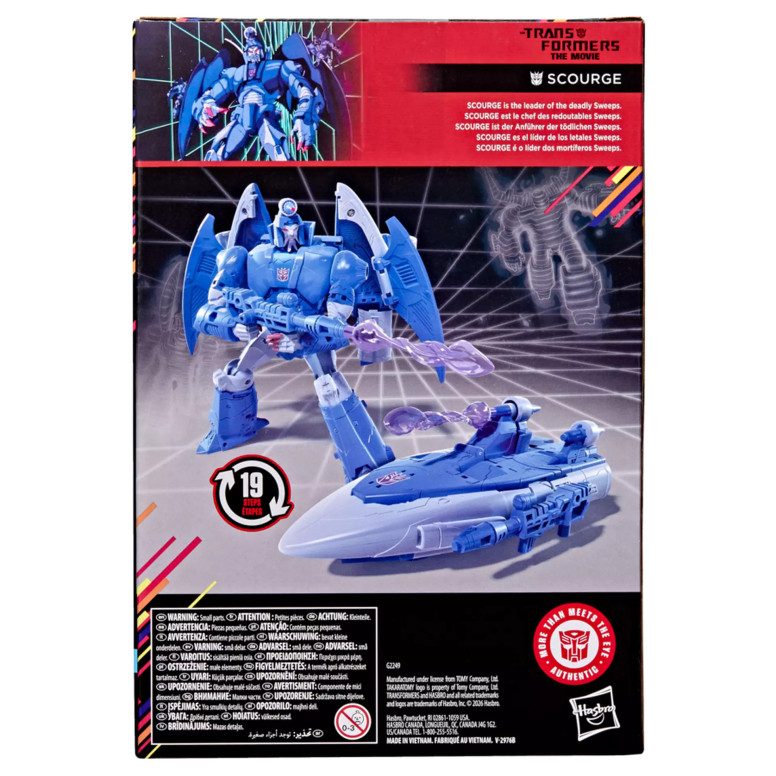 Hasbro - Transformers The Movie - SCOURGE Classe Voyager - Collezione Studio Series MTMTE