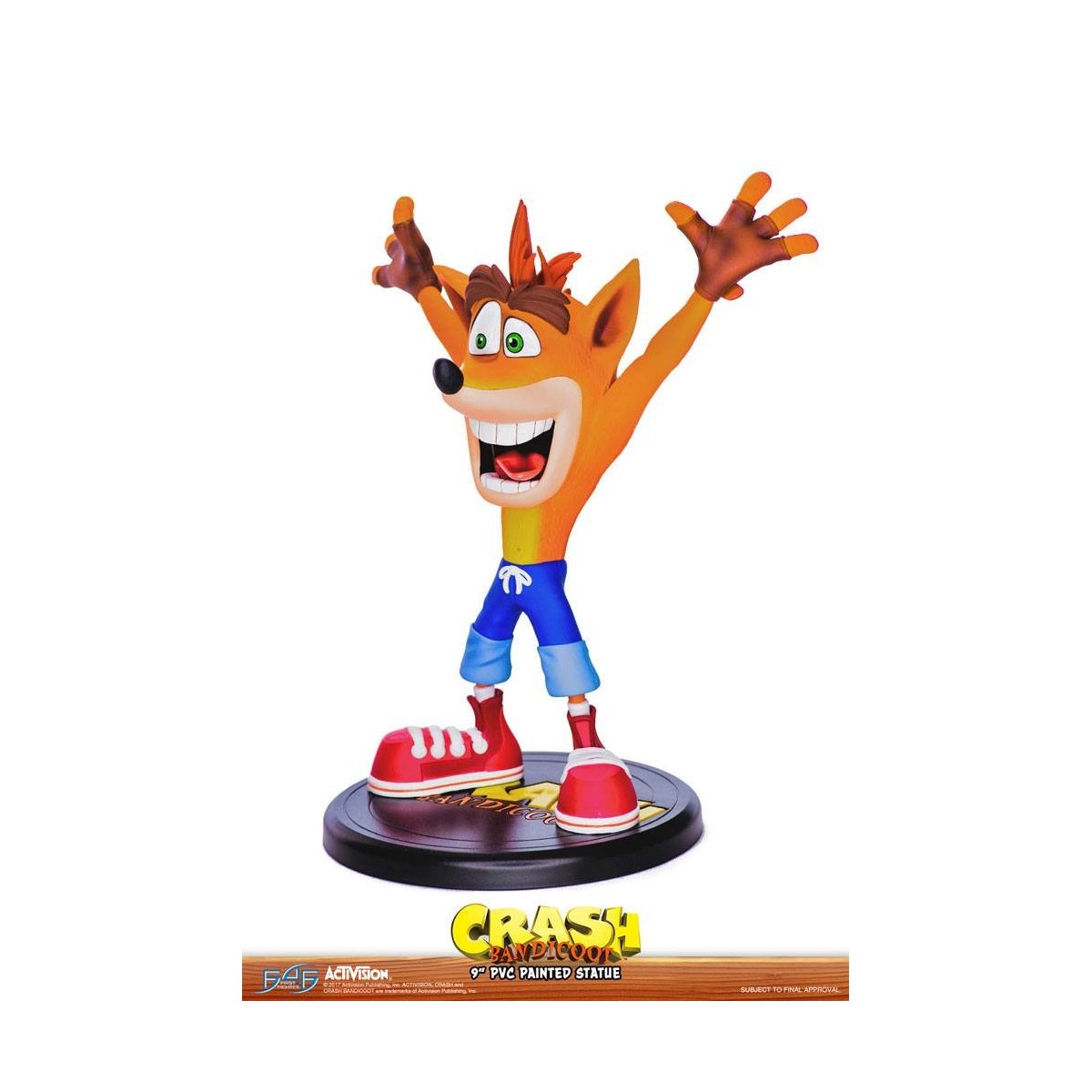 First For Figures Figurine Crash Bandicoot PVC