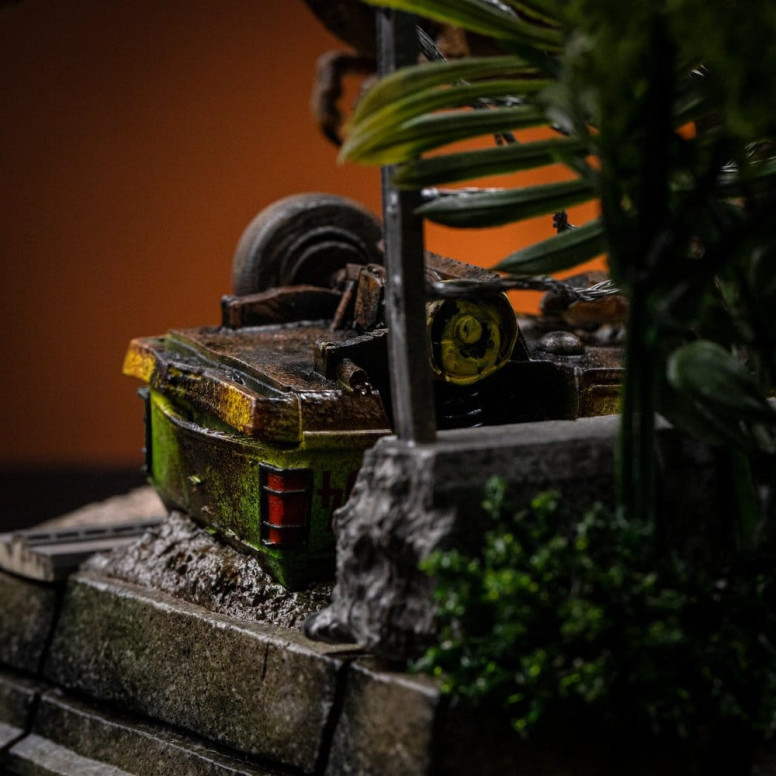 Iron Studios - Set A "T-Rex Breakout" - Icone " Jurassic Park "