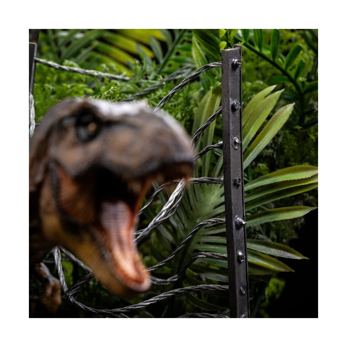 Iron Studios - Set A "T-Rex Breakout" - Icone " Jurassic Park "