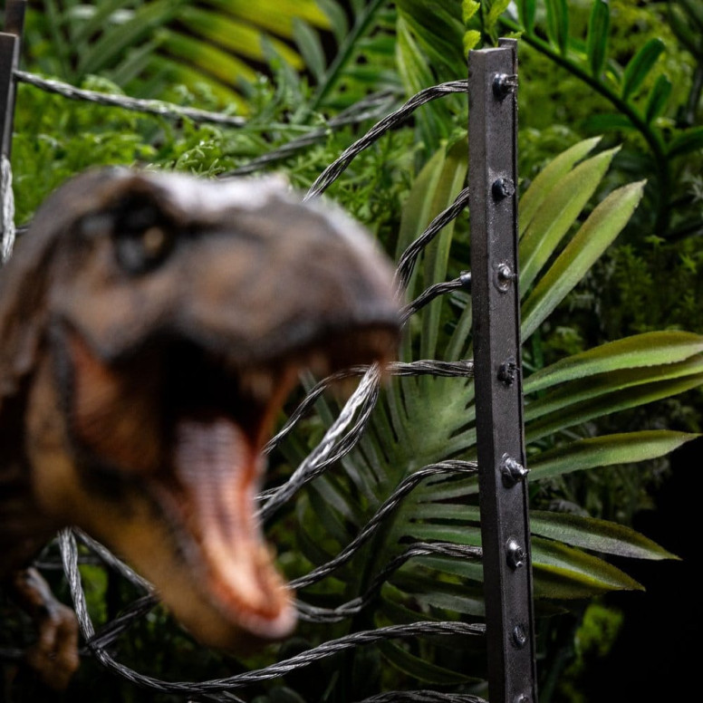 Iron Studios - Set A "T-Rex Breakout" - Icone " Jurassic Park "