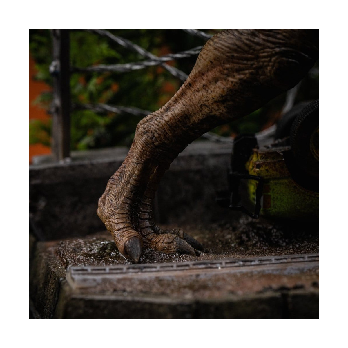 Iron Studios - Set A "T-Rex Breakout" - Icone " Jurassic Park "