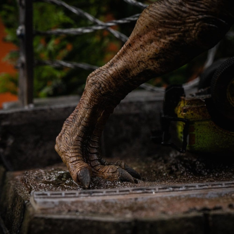 Iron Studios - Set A "T-Rex Breakout" - Icone " Jurassic Park "
