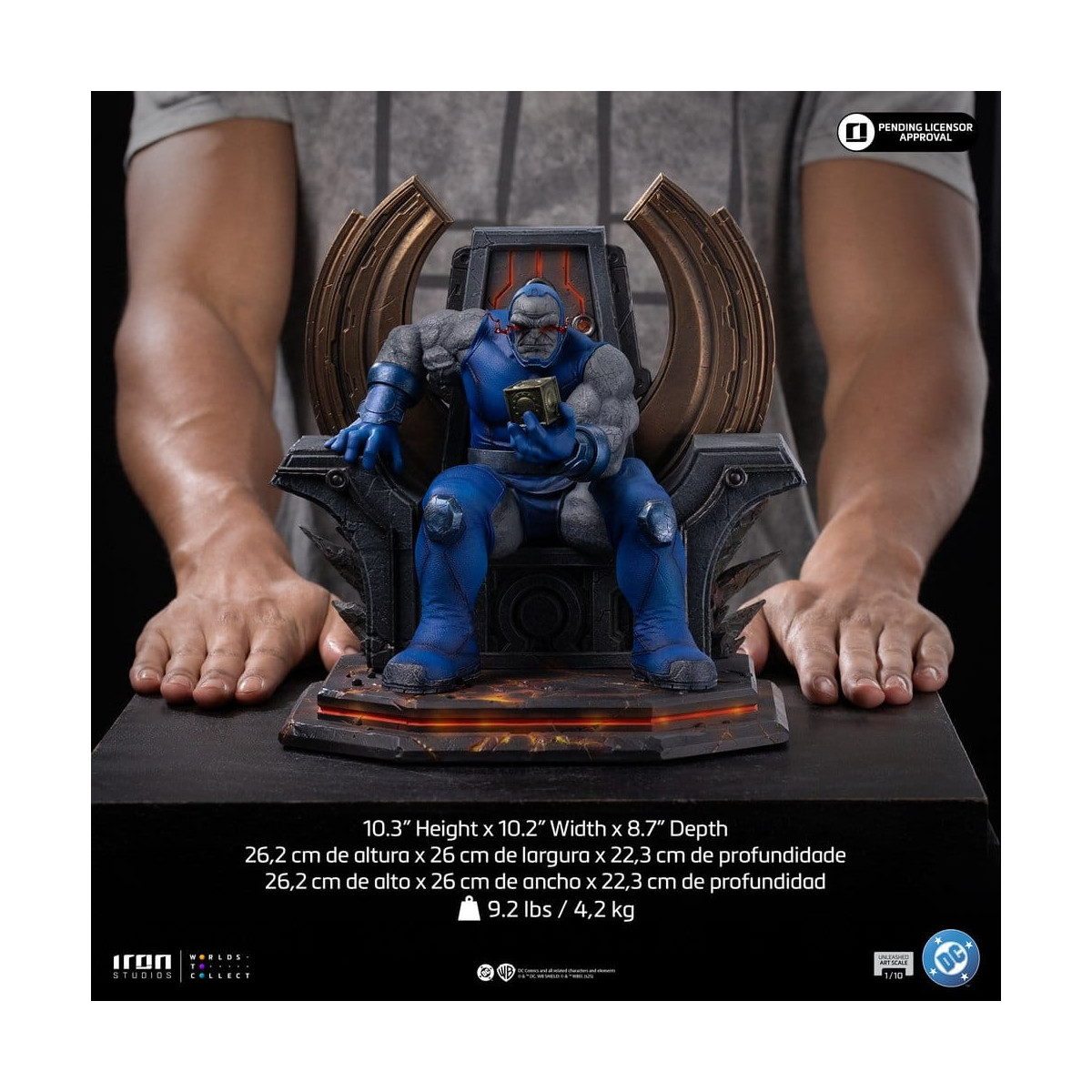 Iron Studios - DC Comics - Darkseid Unleashed Art, scala 1/10.