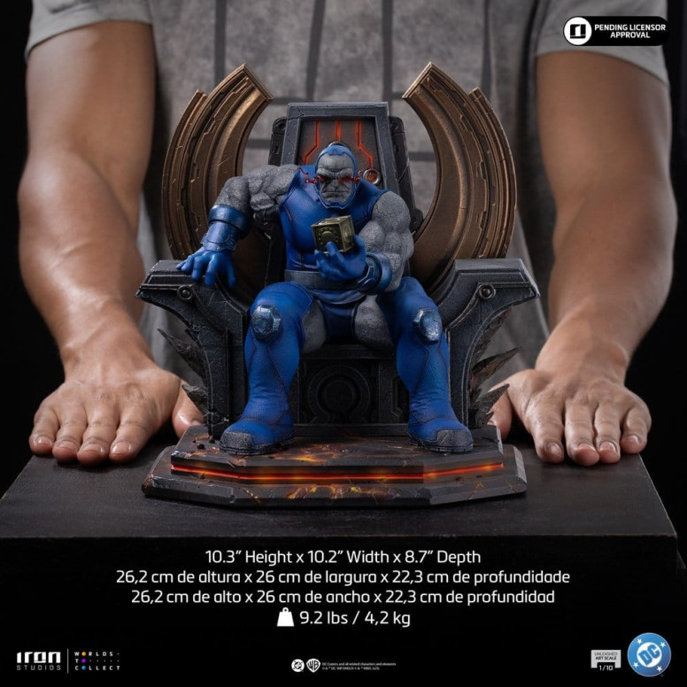 Iron Studios - DC Comics - Darkseid Unleashed Art, scala 1/10.
