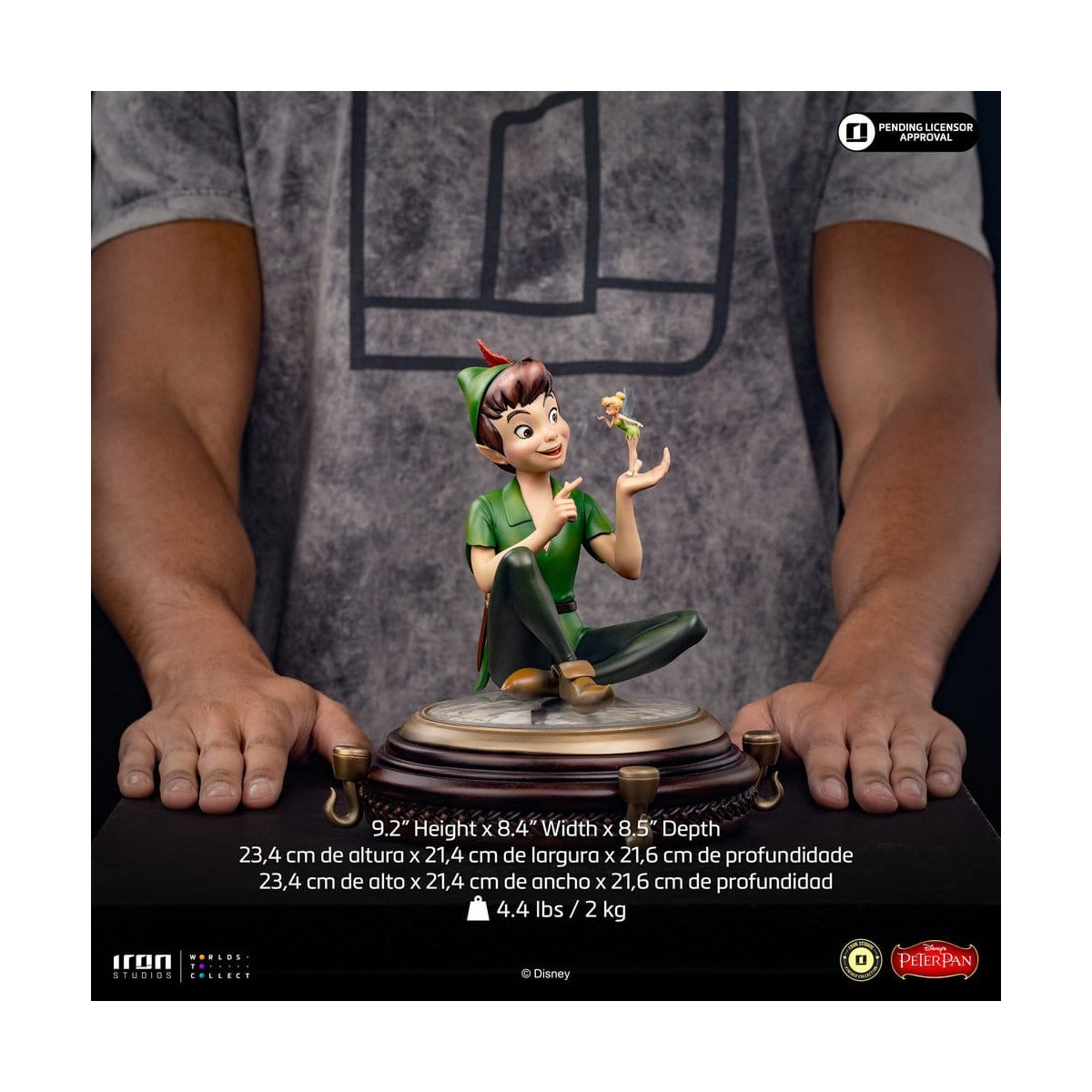 Iron Studios Disney Classics - Peter Pan & Tinkerbell Art Scale 1/10 - Peter Pan (1953)