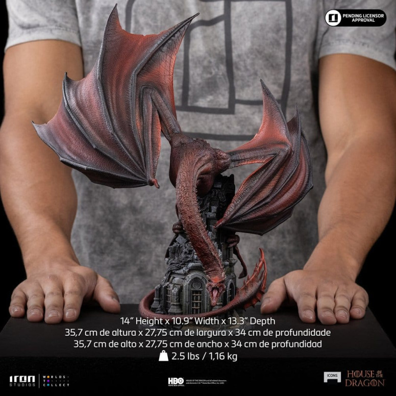Iron Studios - House of the Dragon - Caraxes Icons