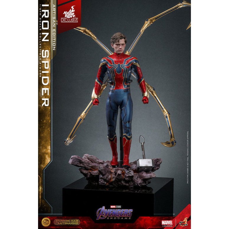 Hot Toys Marvel Avengers: Endgame - Iron Spider Artisan Edition MMS, in scala 1/6