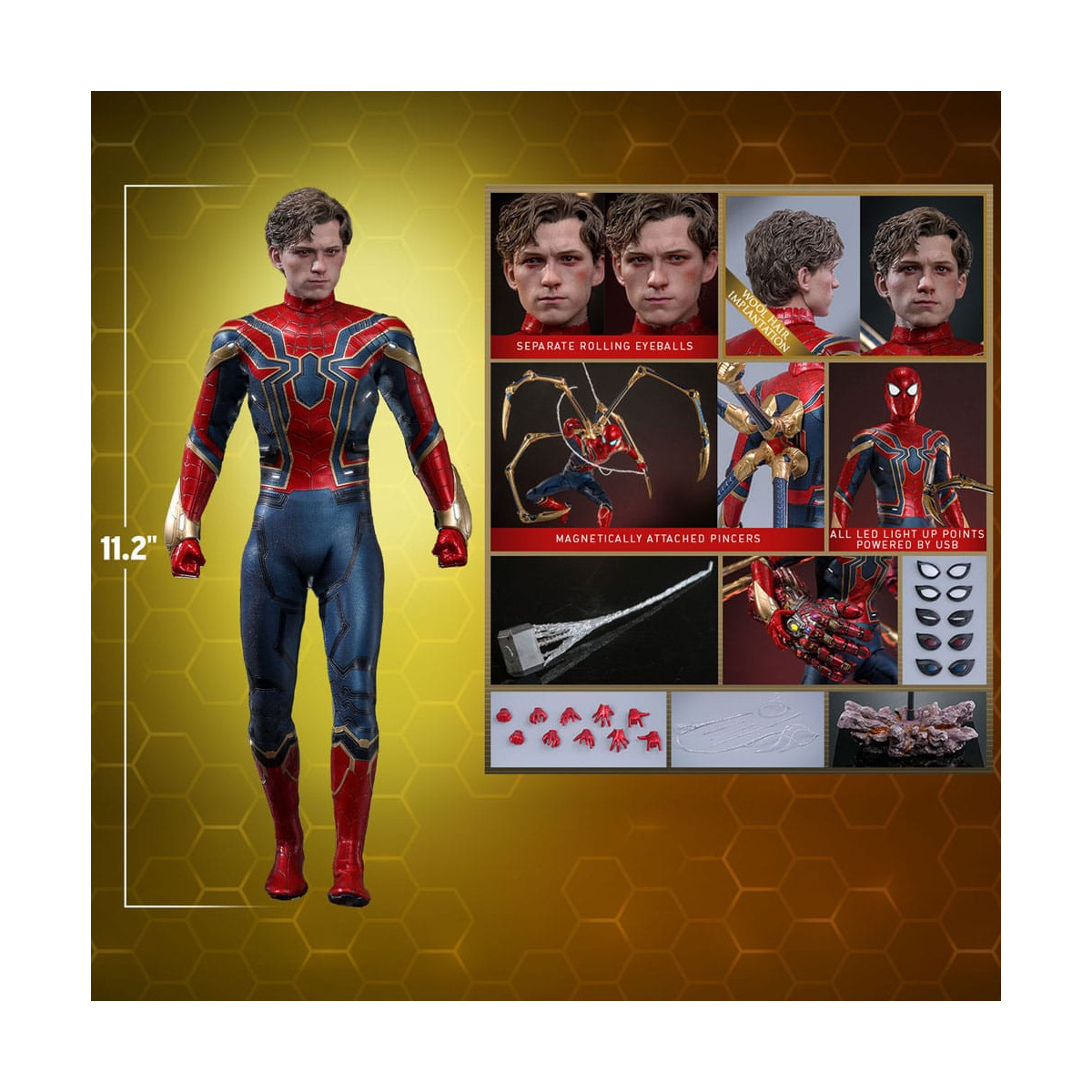 Hot Toys Marvel Avengers: Endgame - Iron Spider Artisan Edition MMS, in scala 1/6