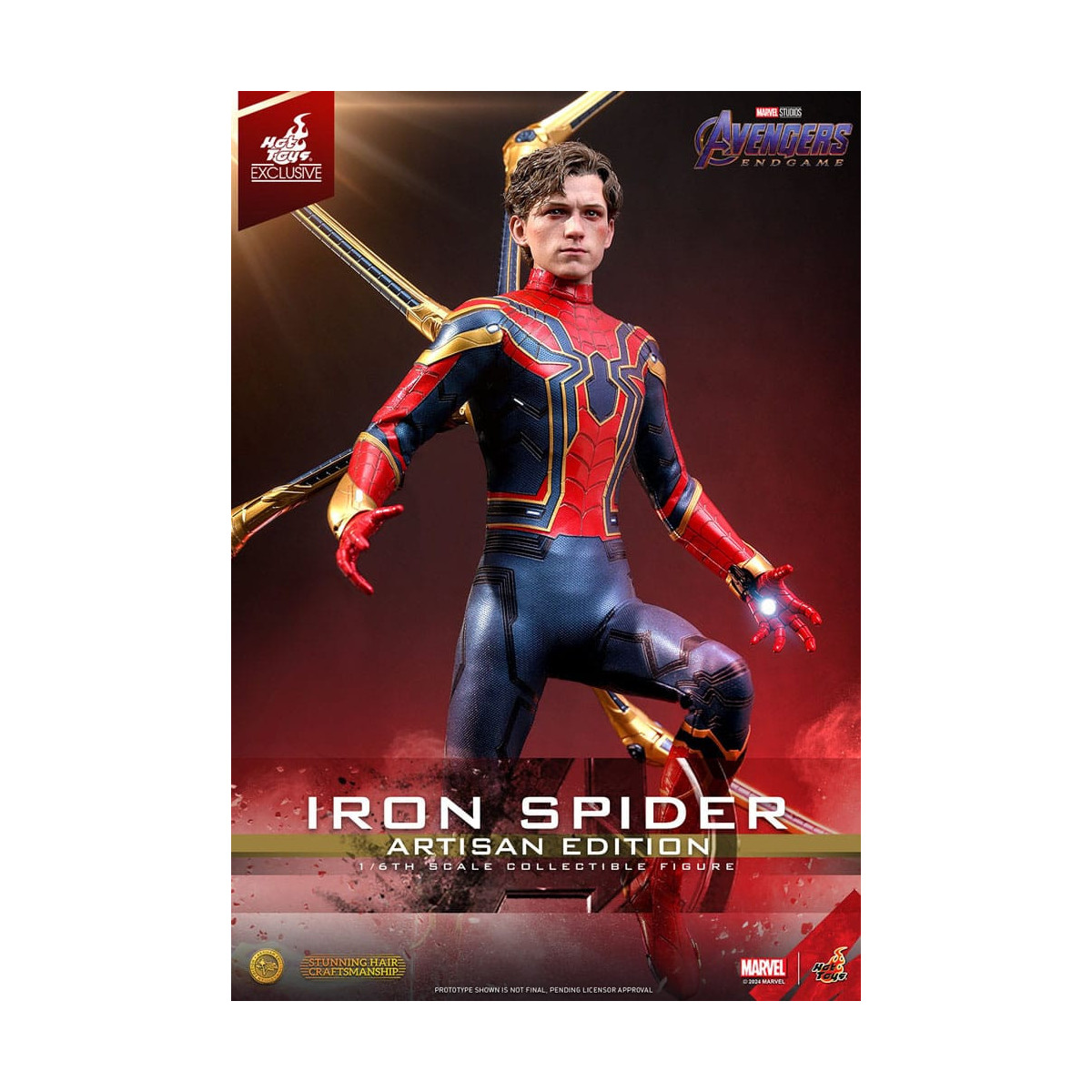 Hot Toys Marvel Avengers: Endgame - Iron Spider Artisan Edition MMS, in scala 1/6