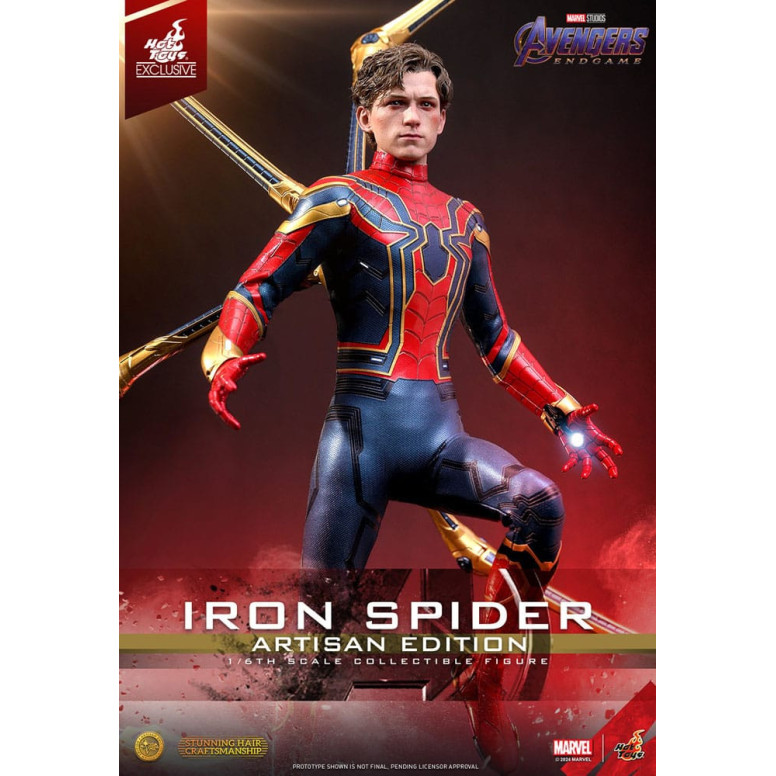 Hot Toys Marvel Avengers: Endgame - Iron Spider Artisan Edition MMS, in scala 1/6