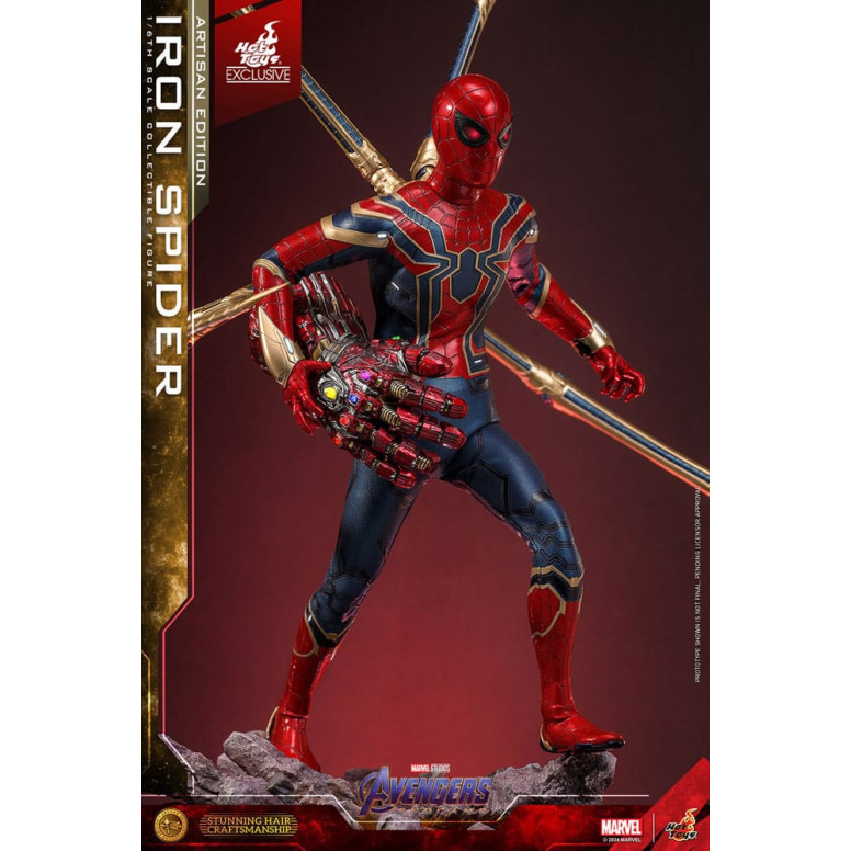 Hot Toys Marvel Avengers: Endgame - Iron Spider Artisan Edition MMS, in scala 1/6