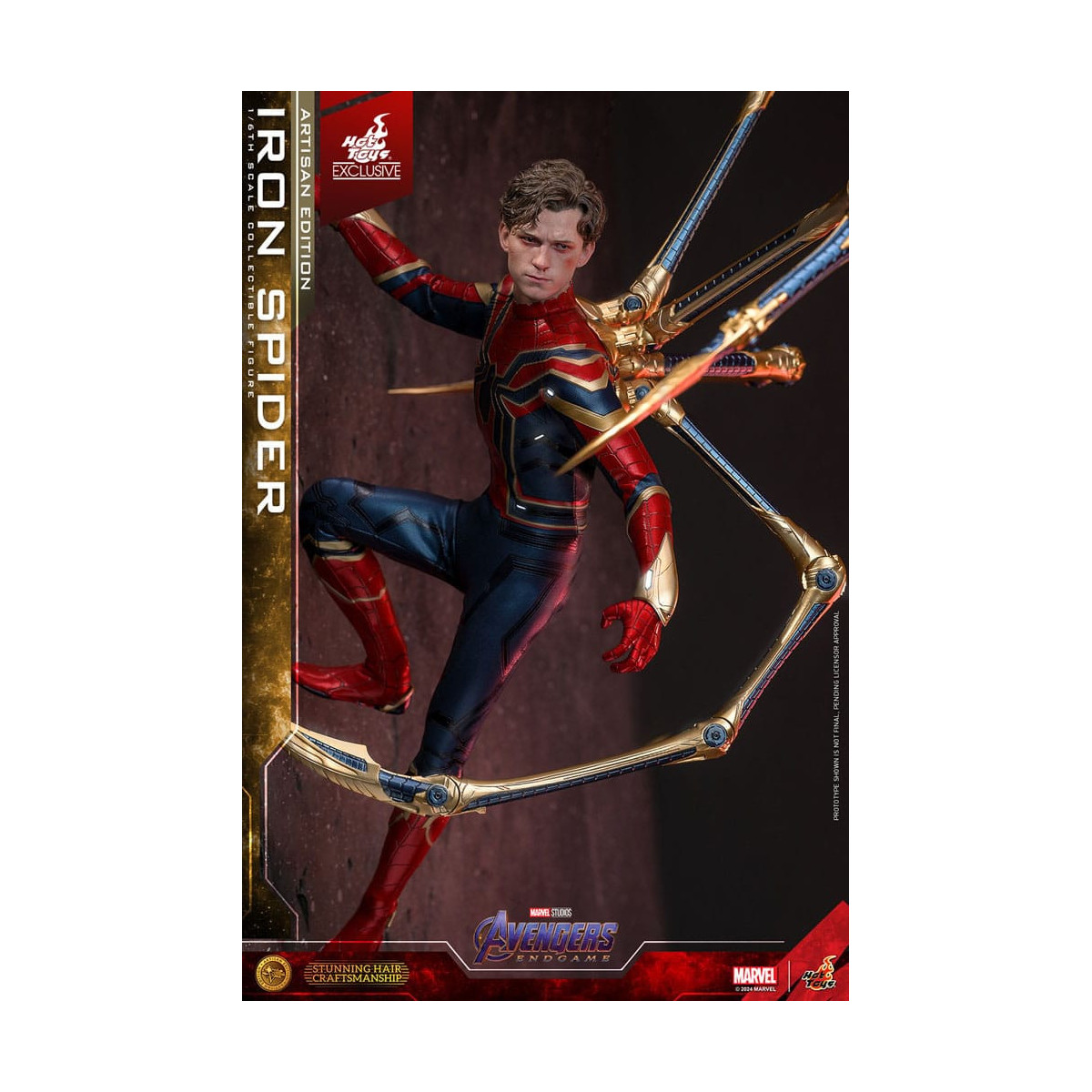 Hot Toys Marvel Avengers: Endgame - Iron Spider Artisan Edition MMS, in scala 1/6