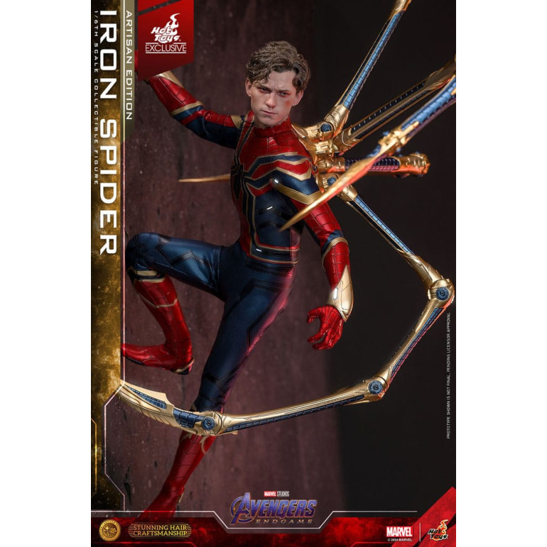 Hot Toys Marvel Avengers: Endgame - Iron Spider Artisan Edition MMS, in scala 1/6