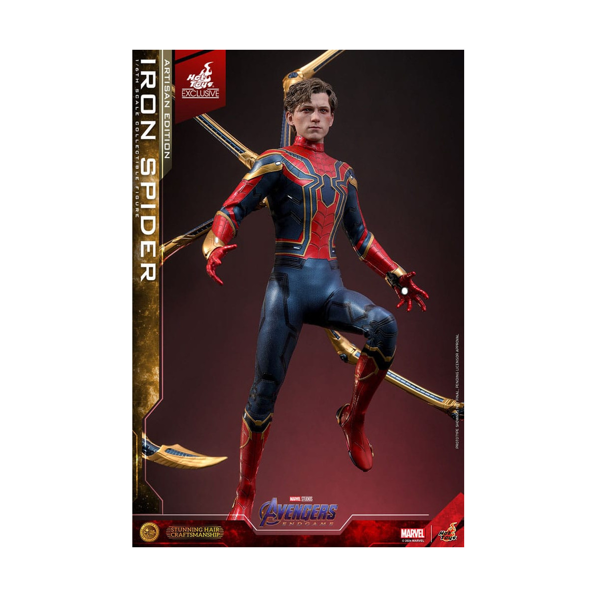 Hot Toys Marvel Avengers: Endgame - Iron Spider Artisan Edition MMS, in scala 1/6