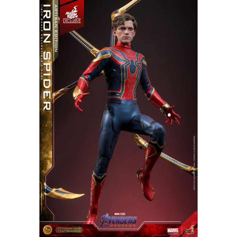 Hot Toys Marvel Avengers: Endgame - Iron Spider Artisan Edition MMS, in scala 1/6