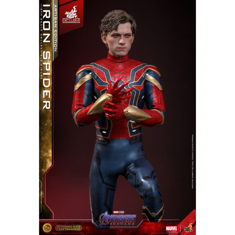 Hot Toys Marvel Avengers: Endgame - Iron Spider Artisan Edition MMS, in scala 1/6